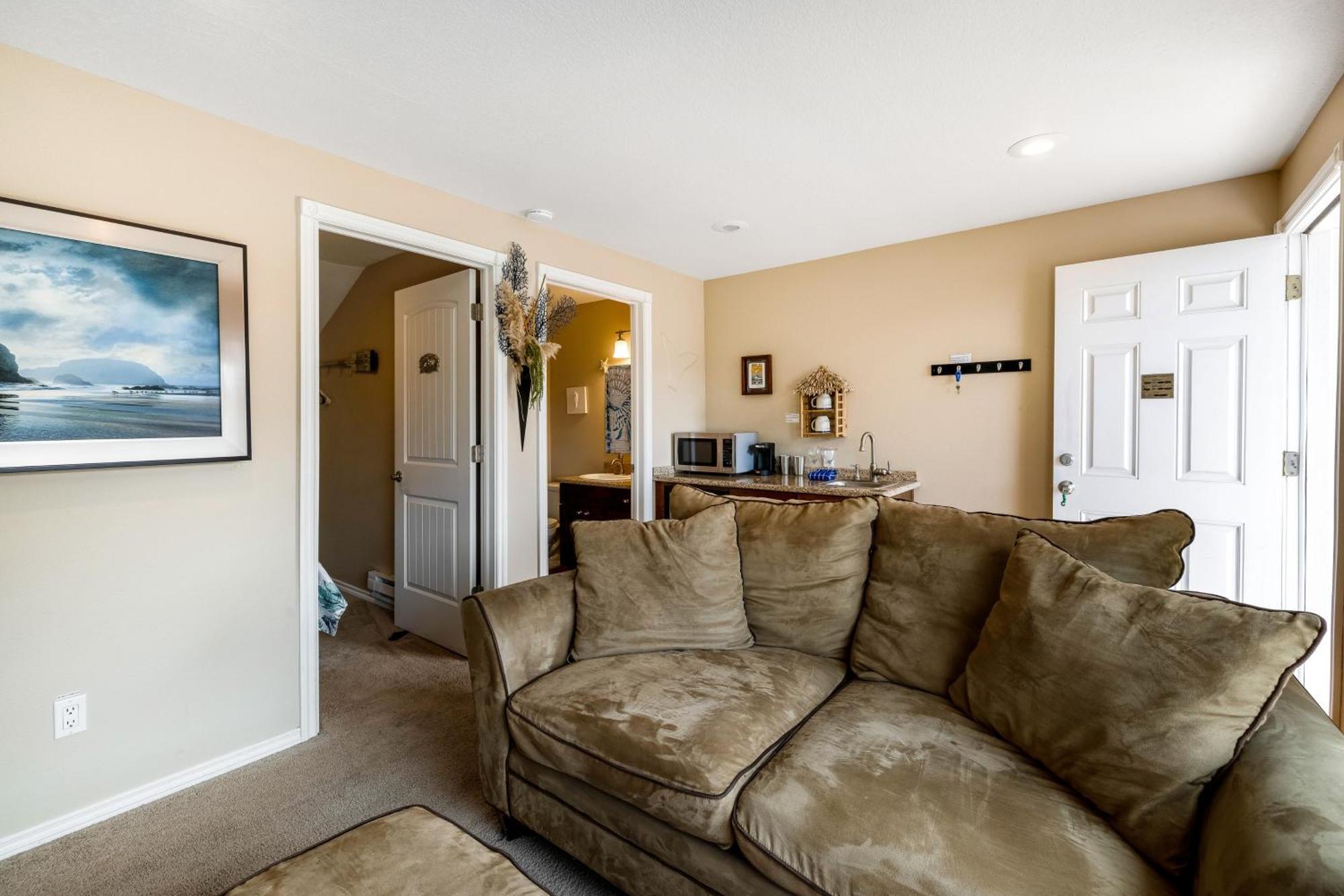 Captain'S Quarters And Cabins Depoe Bay Rom bilde
