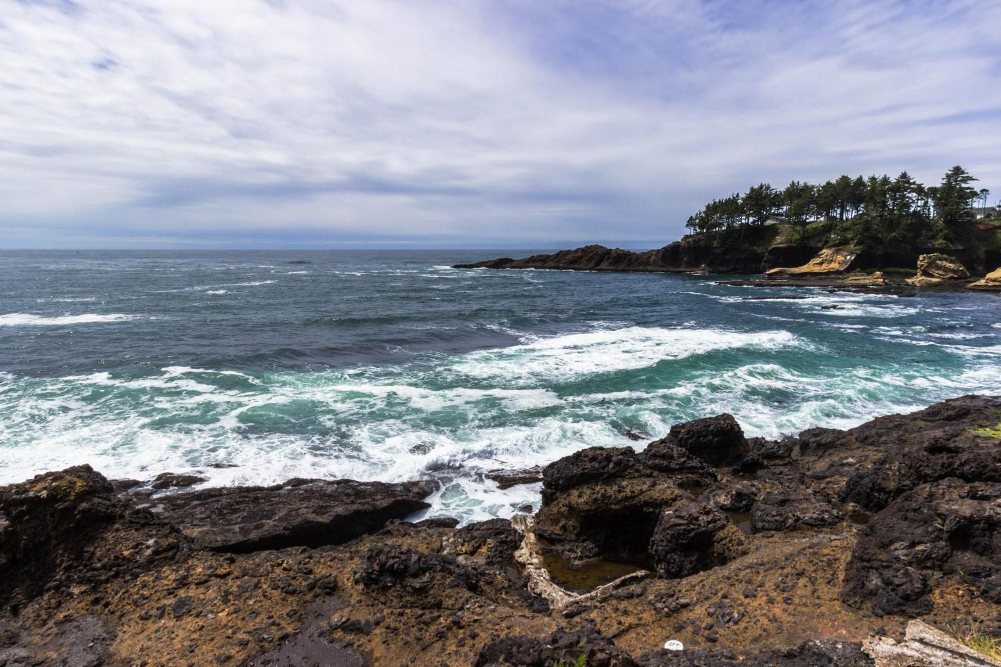 Captain'S Quarters And Cabins Depoe Bay Rom bilde