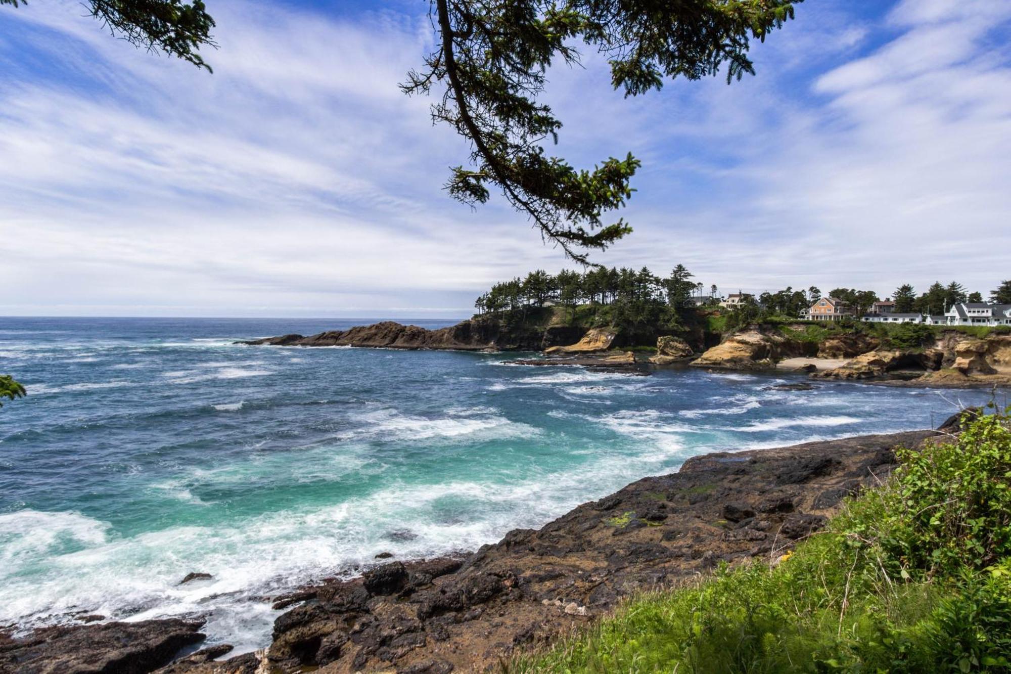 Captain'S Quarters And Cabins Depoe Bay Rom bilde